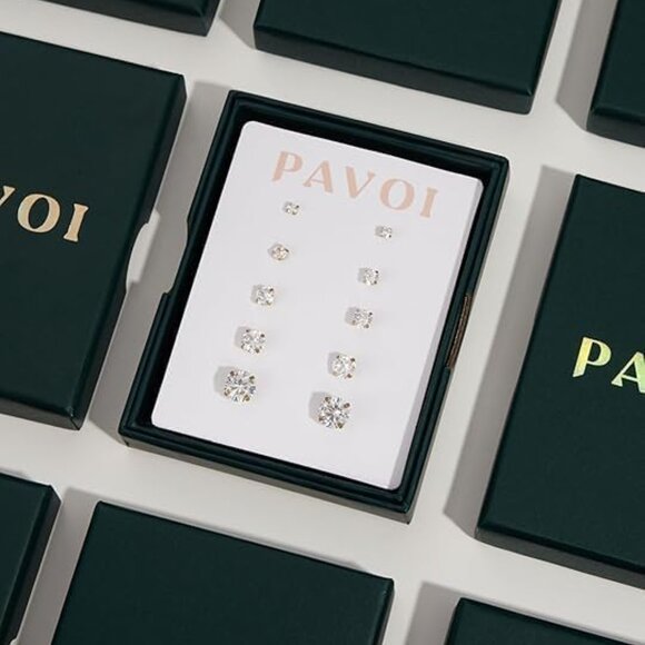 14K Gold Plated Layered Necklace Dainty Minimalist Pendant Women Gift - Picture 4 of 4